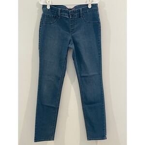 00079 - Gloria Vanderbilt Emily Jegging Women's Sz10 – DW Denim Stretch Comfort‎